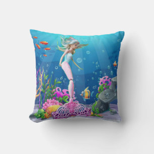 Cojín Decorativo Sirena Famosa