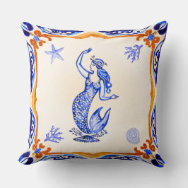 Cojín Decorativo Sirena mediterránea