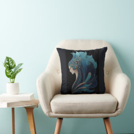 COJÍN DECORATIVO SIRENA NEGRA #2