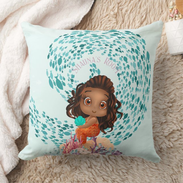 Cojín Decorativo Sirena personalizada (Manta)