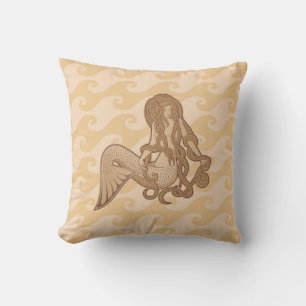 Cojín Decorativo Sirena sentada