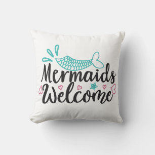 Cojín Decorativo Sirenas Bienvenidas