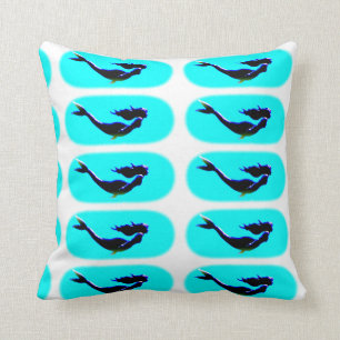 Cojín Decorativo sirenas submarinas