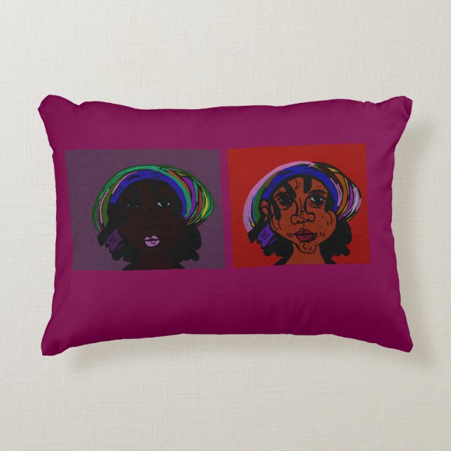 Cojín Decorativo Sisters (Anverso)