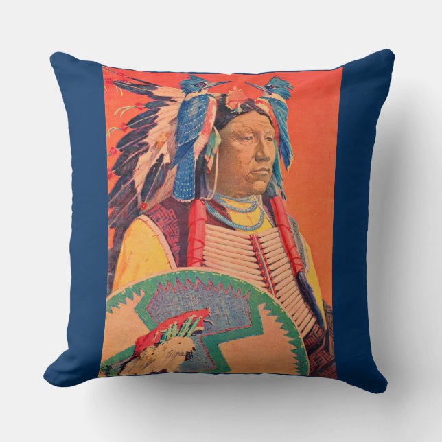 Cojín Decorativo Sitting Bull (Anverso)