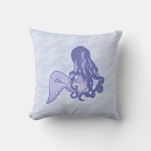 Cojín Decorativo Sitting Mermaid Blue