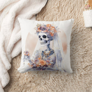Cojín decorativo Skeleton de Halloween