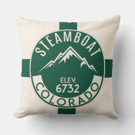 Cojín Decorativo Ski Steamboat Throw Pillow