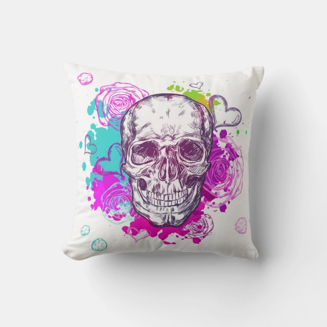 Cojín decorativo Skull (Anverso)