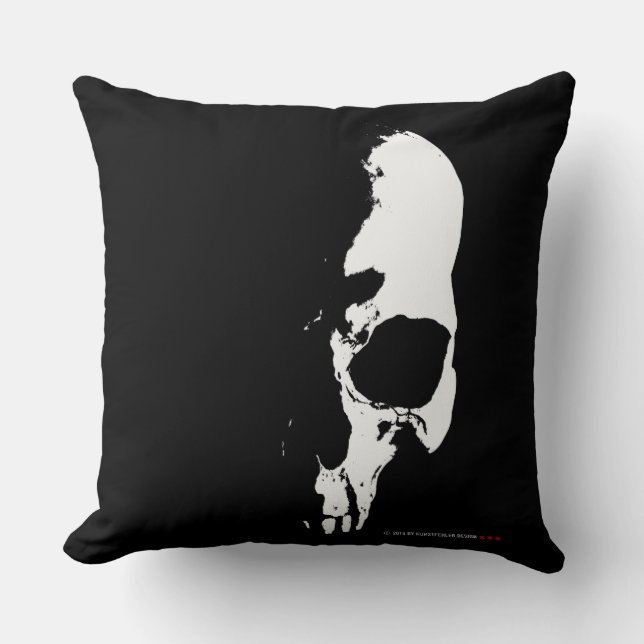 Cojín Decorativo skull (Anverso)