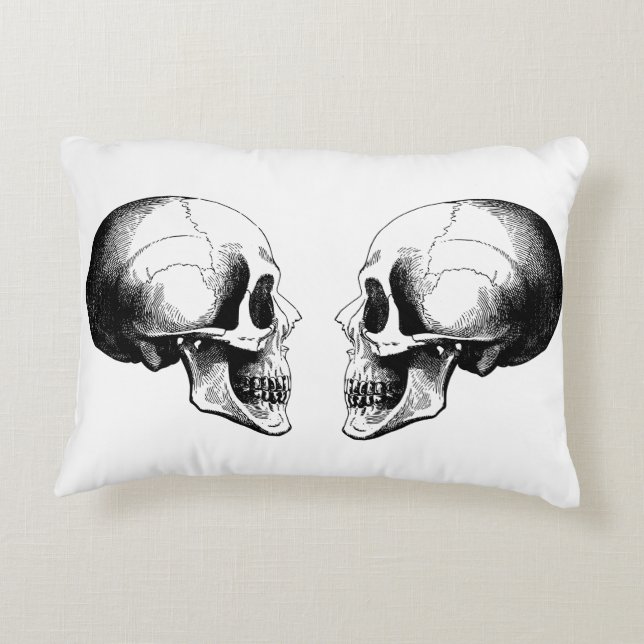 Cojín decorativo Skulls (Reverso)