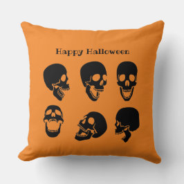 Cojín decorativo Skulls Halloween