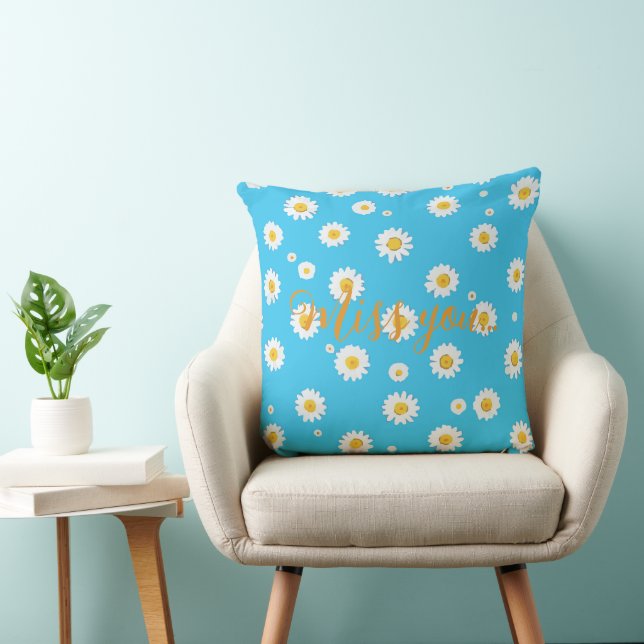 Cojín Decorativo Sky Bloom Daisies (Silla)