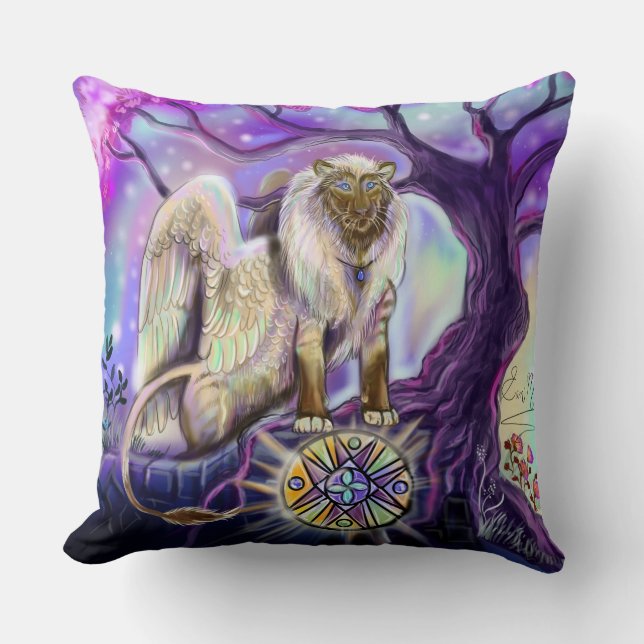 Cojín Decorativo Sky Lion (Anverso)