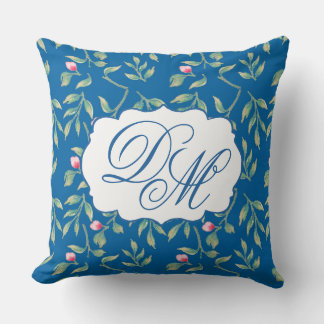 Cojín Decorativo Skydiver Blue Wedding Keepsake Throw Pillow