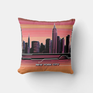 Cojín Decorativo Skyline de Nueva York