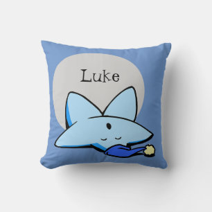Cojín Decorativo Sleepy Blue Star Baby/Kids Pillow
