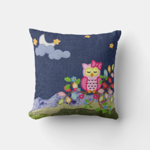 Cojín decorativo Sleepy Little Owl