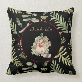 Cojín Decorativo Sleepy Raccoon Personalizar Textos, Color 20"X20"