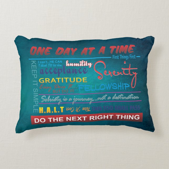 Cojín Decorativo Slogans v15 decorative pillow (Anverso)