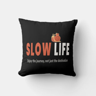 Cojín Decorativo Slow Life. Simplicidad. Mindfulness. Bienestar. 
