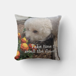Cojín Decorativo Smell the Flowers