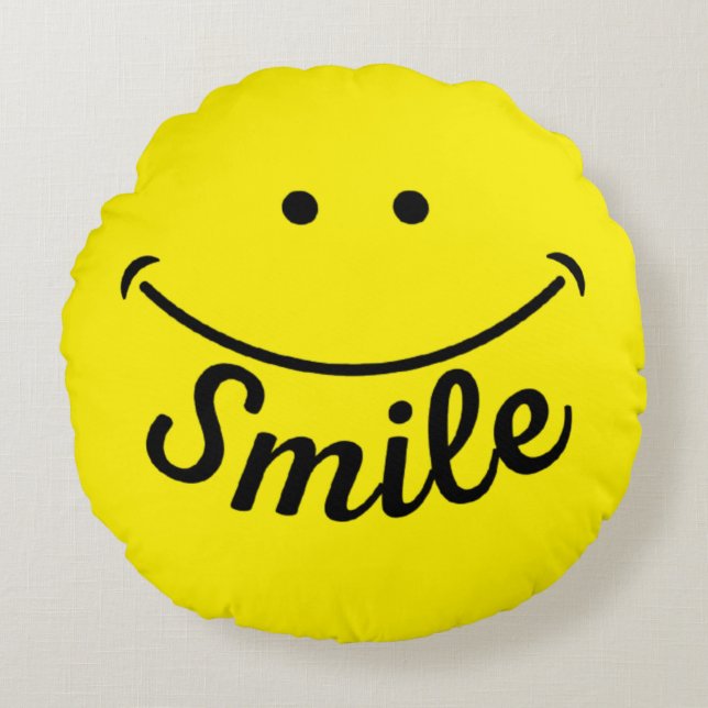 Cojín decorativo Smile (Anverso)