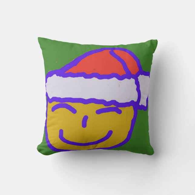 Cojín Decorativo Smile Claus (Anverso)