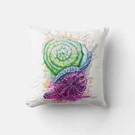 Cojín Decorativo Snail in the Fig