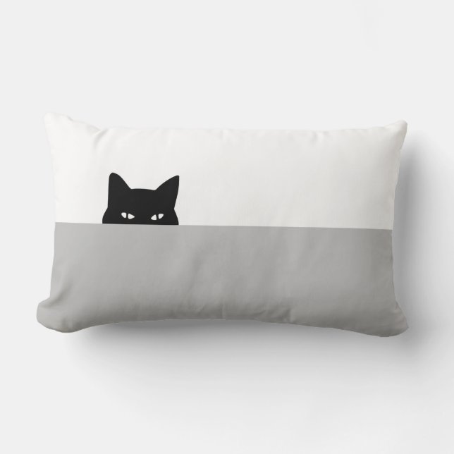 Cojín decorativo Sneaky Cat (Anverso)