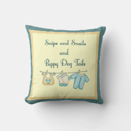 Cojín Decorativo Snips Y Snacks Y Cañas De Perro Cachorro Cachorro