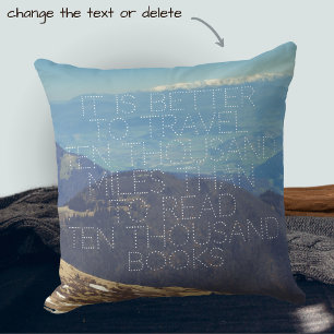 Cojín Decorativo Snow-capped mountain peaks