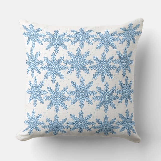 Cojín decorativo Snow Flake (Anverso)