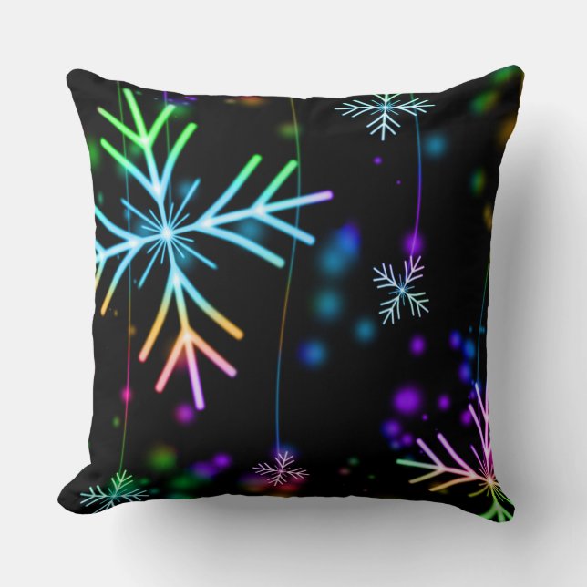 Cojín decorativo Snow Flake (Anverso)