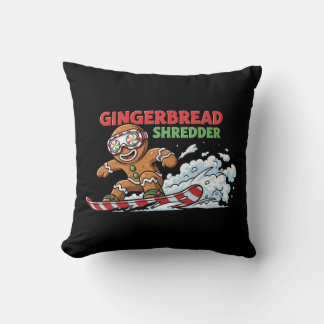 Cojín Decorativo Snowboarder de Gingerbread