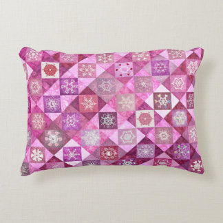 Cojín Decorativo Snowcatcher Heartflakes Patchwork