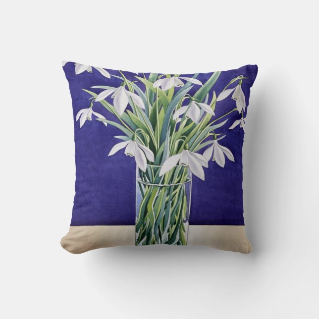 Cojín Decorativo Snowdrops (Anverso)