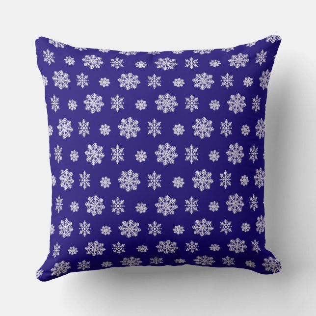 Cojín Decorativo Snowflake Pattern (Reverso )