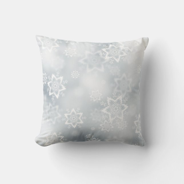 Cojín decorativo Snowflakes (Anverso)