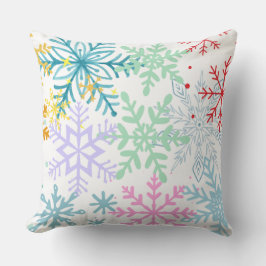 Cojín Decorativo Snowflakes