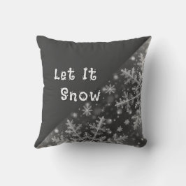 Cojín Decorativo Snowflakes / Hearts / Let It Snow