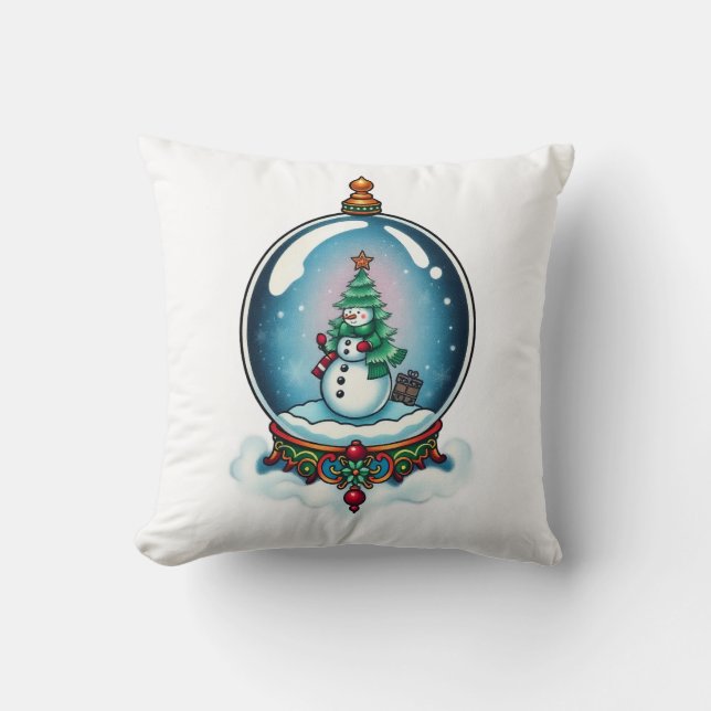 Cojín Decorativo snowman (Anverso)