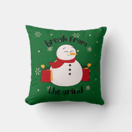 Cojín Decorativo Snowman BFTG Pillow