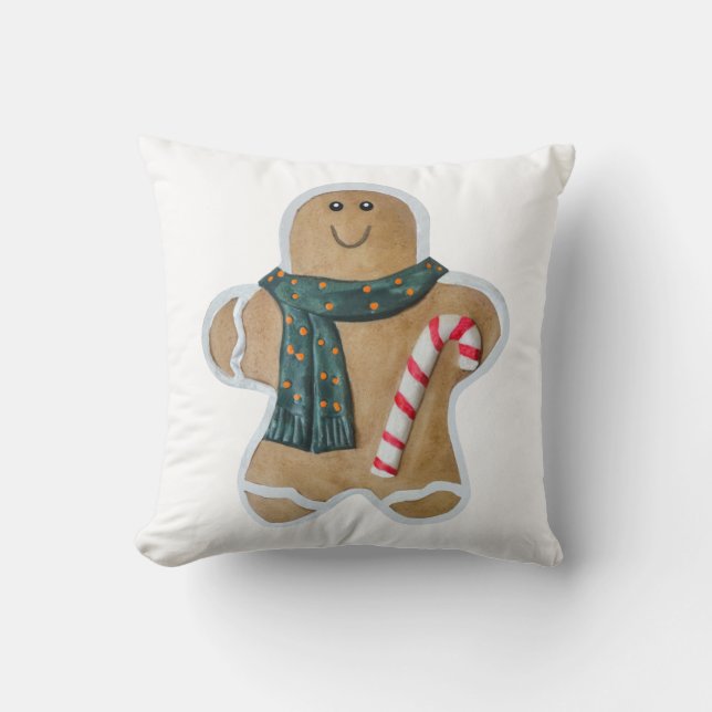 Cojín Decorativo Snowman Cushion (Anverso)