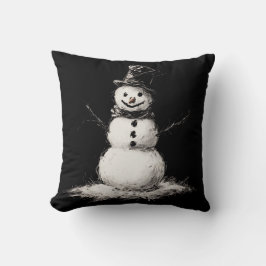 Cojín Decorativo Snowman Pillow