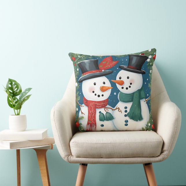 Cojín Decorativo Snowman Pillow (Silla)