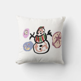 Cojín Decorativo Snowman sweet