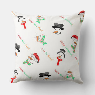 Cojín Decorativo Snowmen
