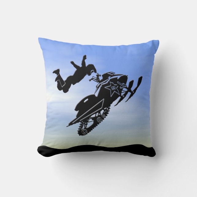 Cojín Decorativo Snowmobile (Anverso)