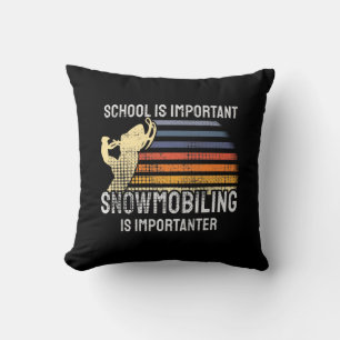 Cojín Decorativo Snowmobling Snowmobile